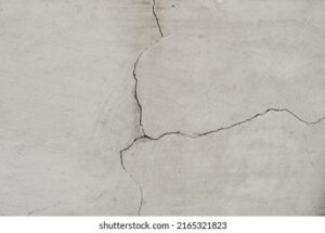 old wall white plaster cracked 260nw 2165321823