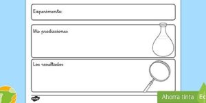 registro de experimentos divertidos para ninos