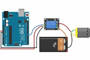 rele controlado por transistor guia paso a paso