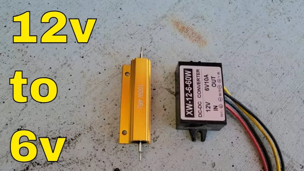 Cómo calcular la resistencia necesaria para reducir voltaje de 12V a 6V 4 Cómo calcular la resistencia necesaria para reducir voltaje de 12V a 6V