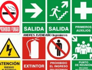 senales de seguridad en el lugar de trabajo