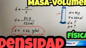 tabla de densidades calcula la masa facilmente