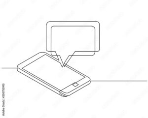 Por qué aparece línea en uso" en mi teléfono" 24 telefono movil con una linea de texto