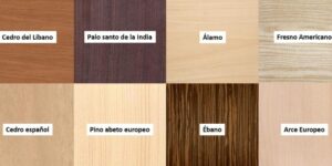 tipos madera