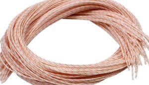 un cable electrico de 1 mm de diametro